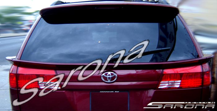 Custom Toyota Sienna Roof Wing  Mini Van (2004 - 2010) - $190.00 (Manufacturer Sarona, Part #TY-021-RW)